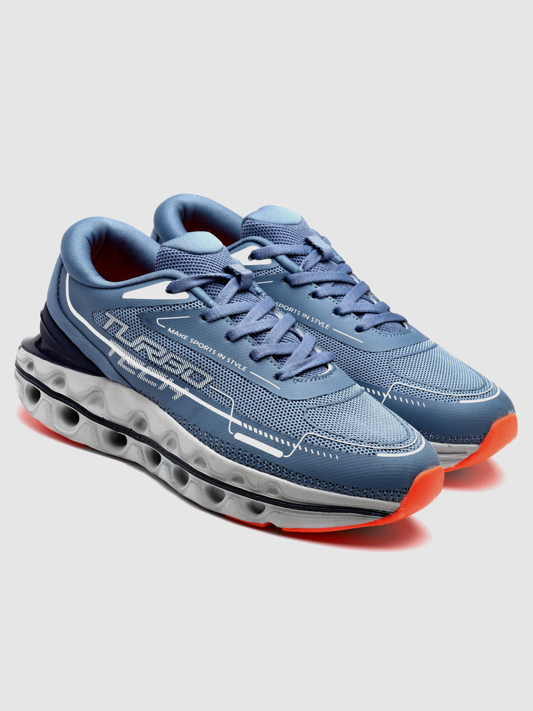 Action Athleo TURBO-1106 Men's Lace-Up Sports Running Shoes
