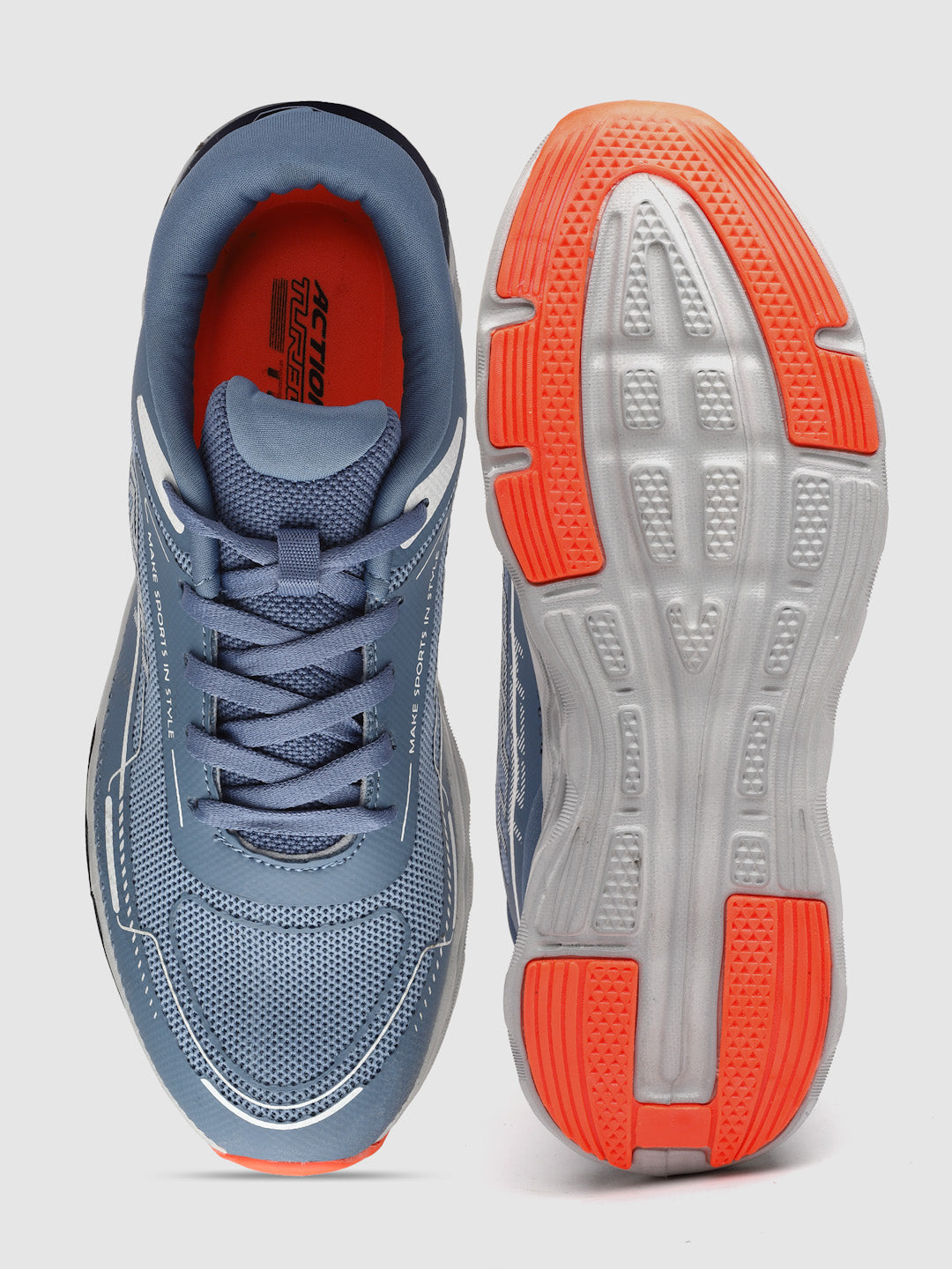 Action Athleo TURBO-1106 Men's Lace-Up Sports Running Shoes