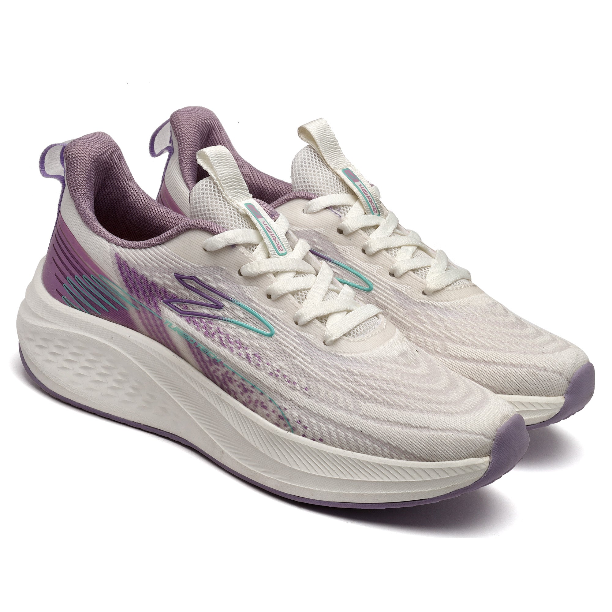 Action Athleo KIA-703 Women's Lace-Up Sports Running Shoes
