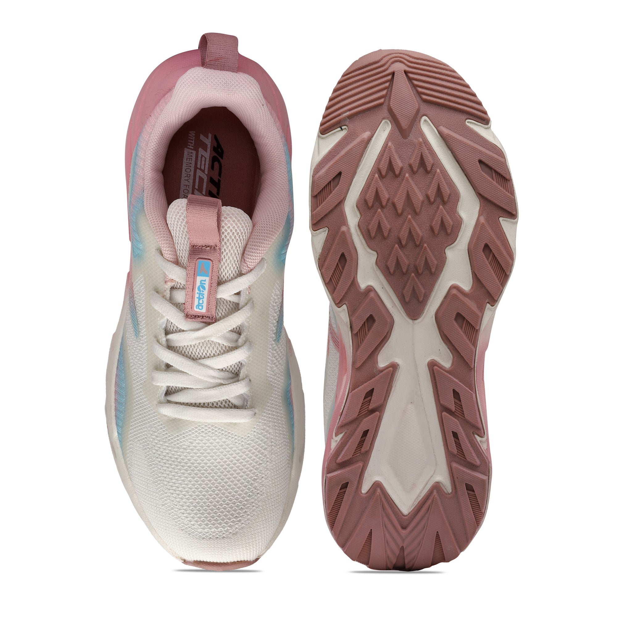 Action Athleo KIA-602 Women's Lace-Up Sports Running Shoes