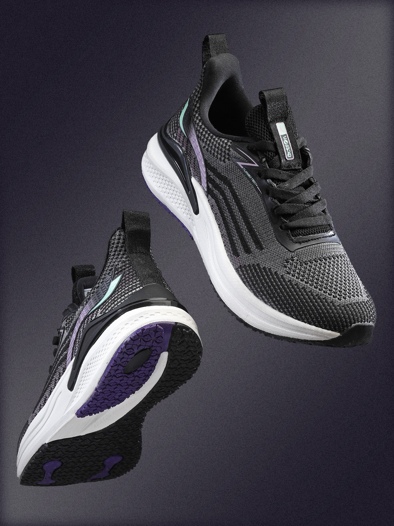 Action Athleo KIA-601 Women's Lace-Up Sports Running Shoes