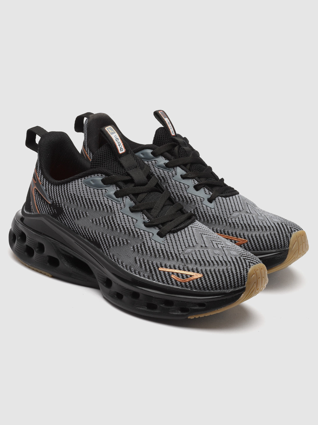 Action Athleo TURBO-1104 Men's Lace-Up Sports Running Shoes