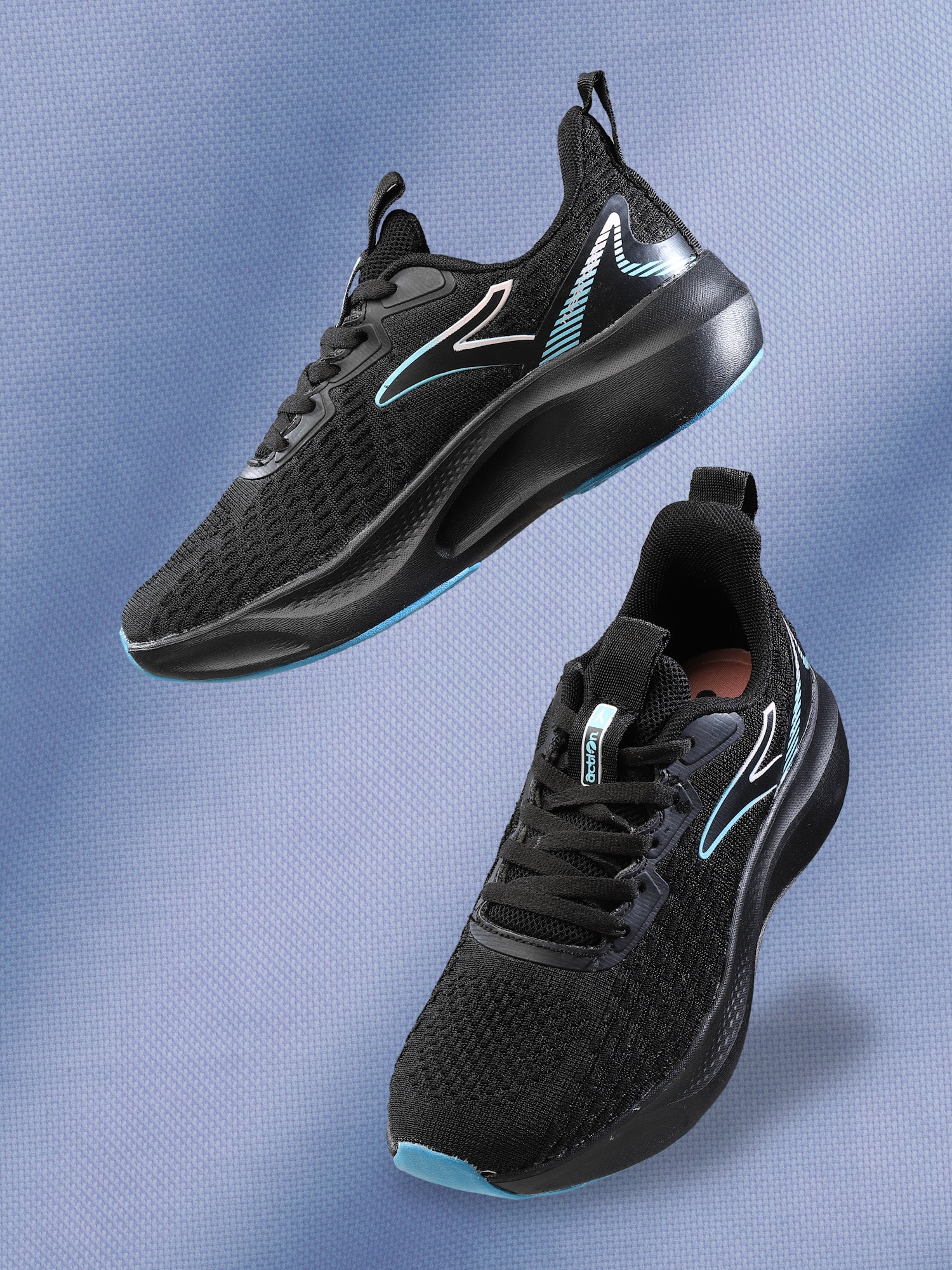 Action Athleo KIA-702 Women's Lace-Up Sports Running Shoes