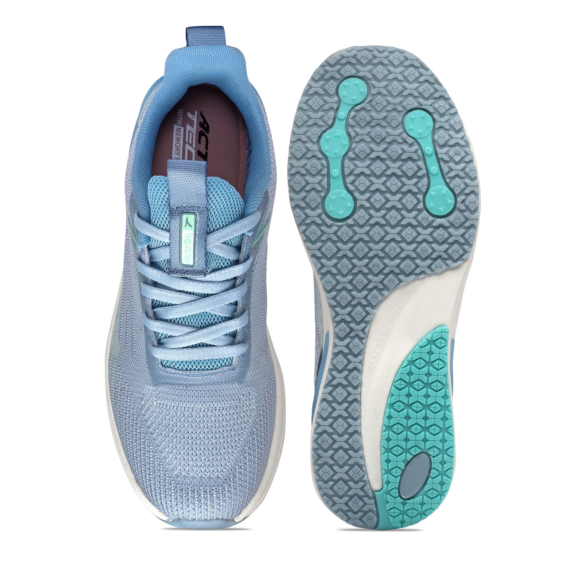 Action Athleo KIA-601 Women's Lace-Up Sports Running Shoes