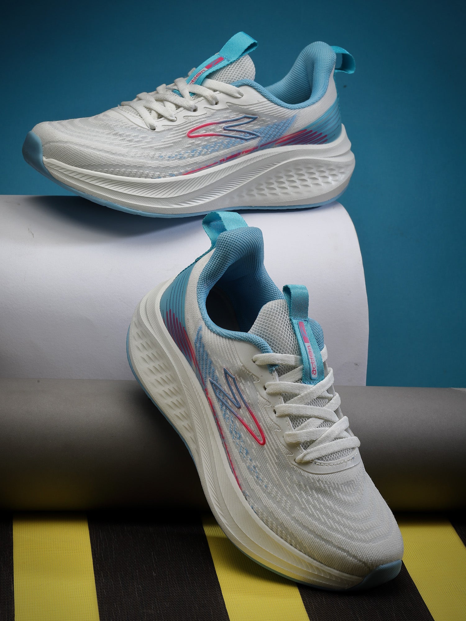 Action Athleo KIA-703 Women's Lace-Up Sports Running Shoes