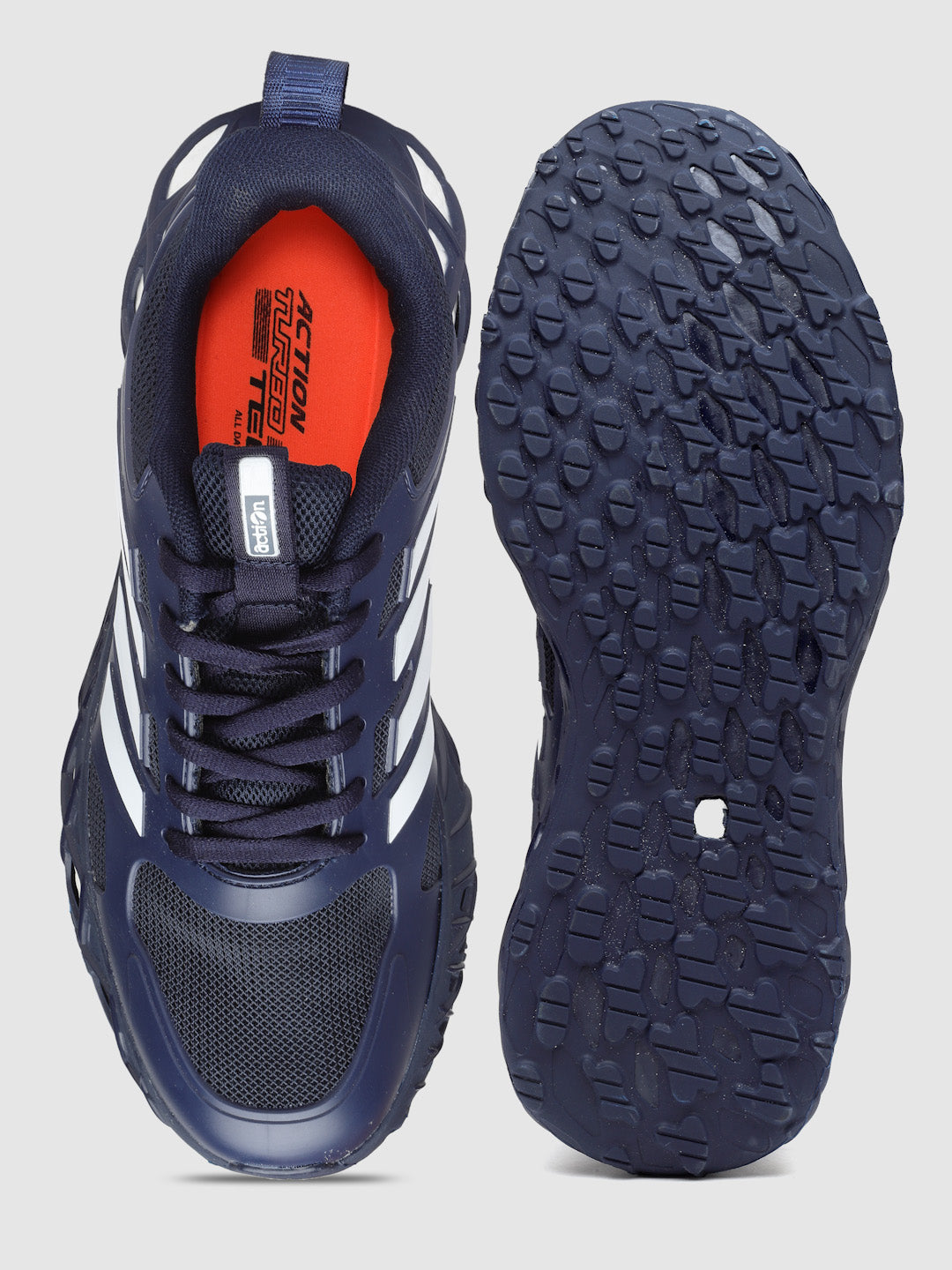 Action Athleo TURBO-1001 Men's Lace-Up Sports Running Shoes