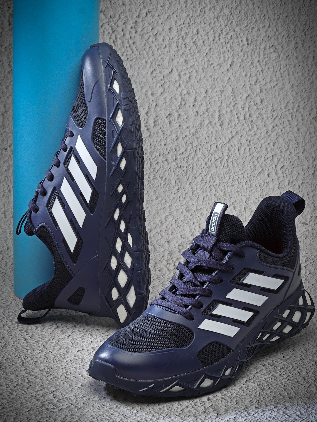 Action Athleo TURBO-1001 Men's Lace-Up Sports Running Shoes