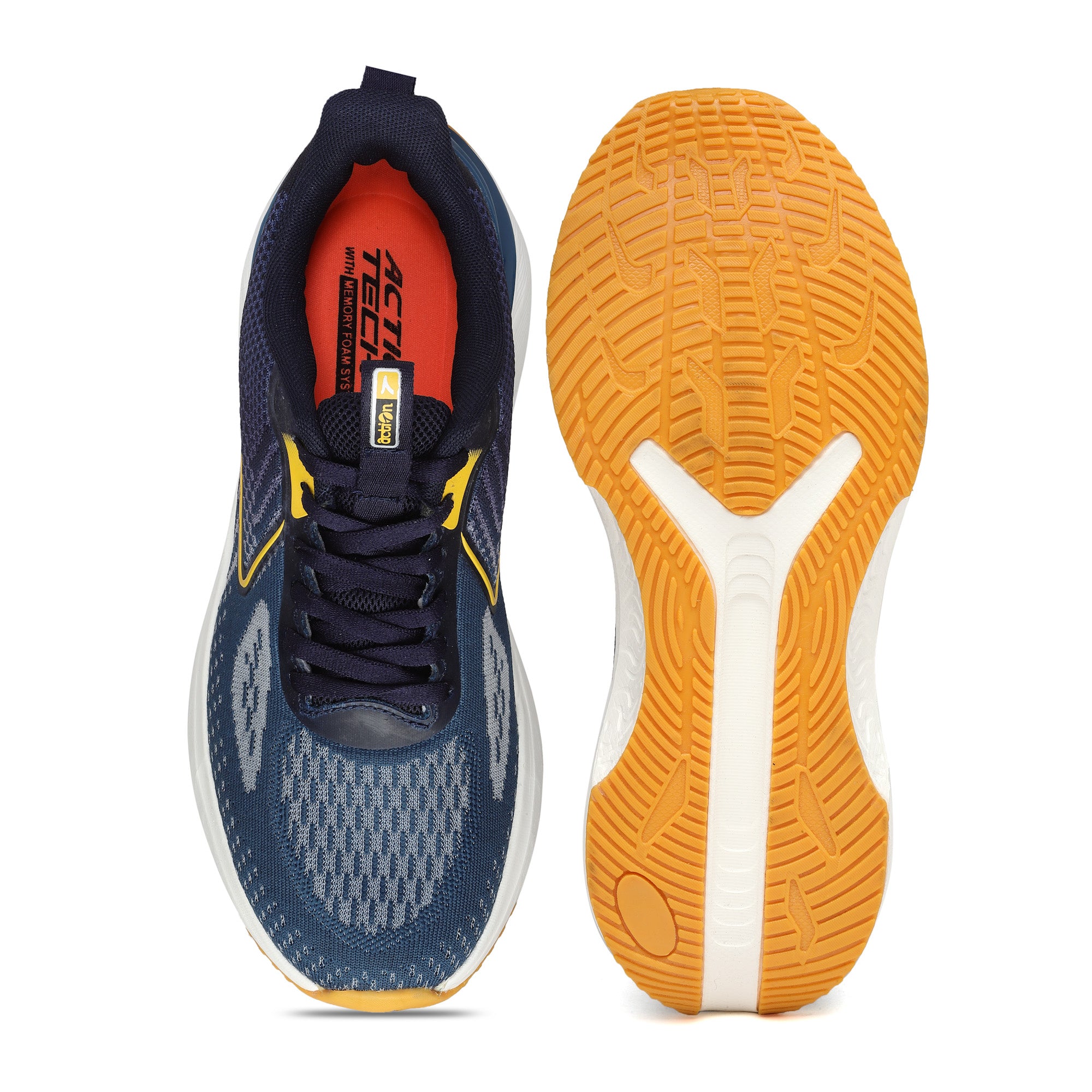 Action Athleo NITRO-1801 Men's Lace-Up Sports Running Shoes
