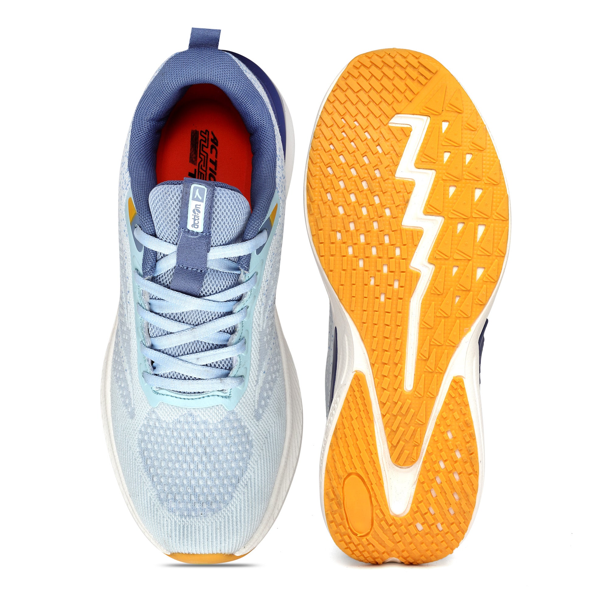 Action Athleo TURBO-1503 Men's Lace-Up Sports Running Shoes