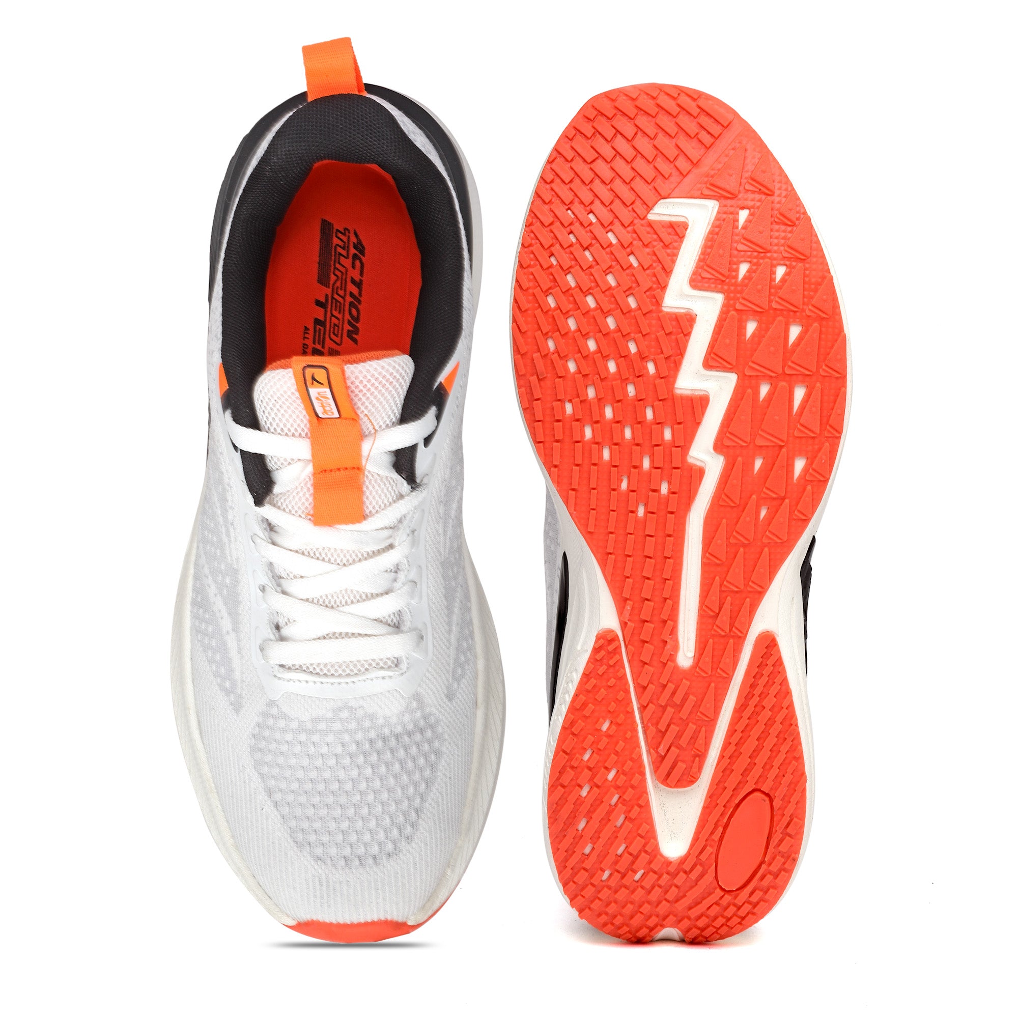 Action Athleo TURBO-1503 Men's Lace-Up Sports Running Shoes