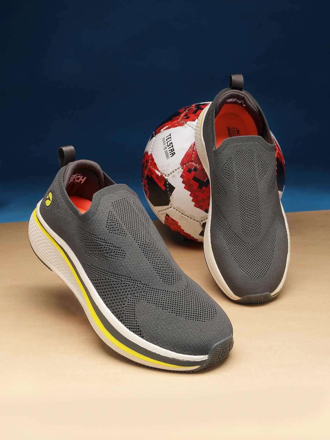 Action Athleo WALKER-1004 Men's Slip-On Sports Walking Shoe