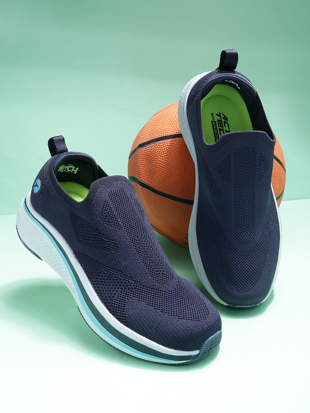 Action Athleo WALKER-1004 Men's Slip-On Sports Walking Shoe