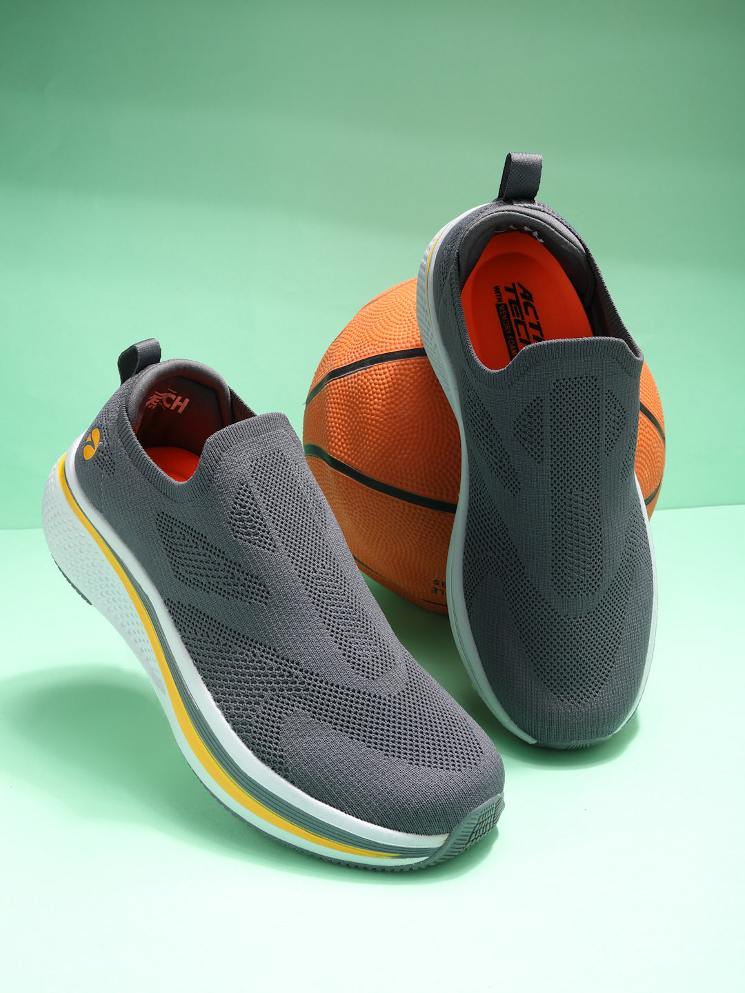 Action Athleo WALKER-1004 Men's Slip-On Sports Walking Shoe