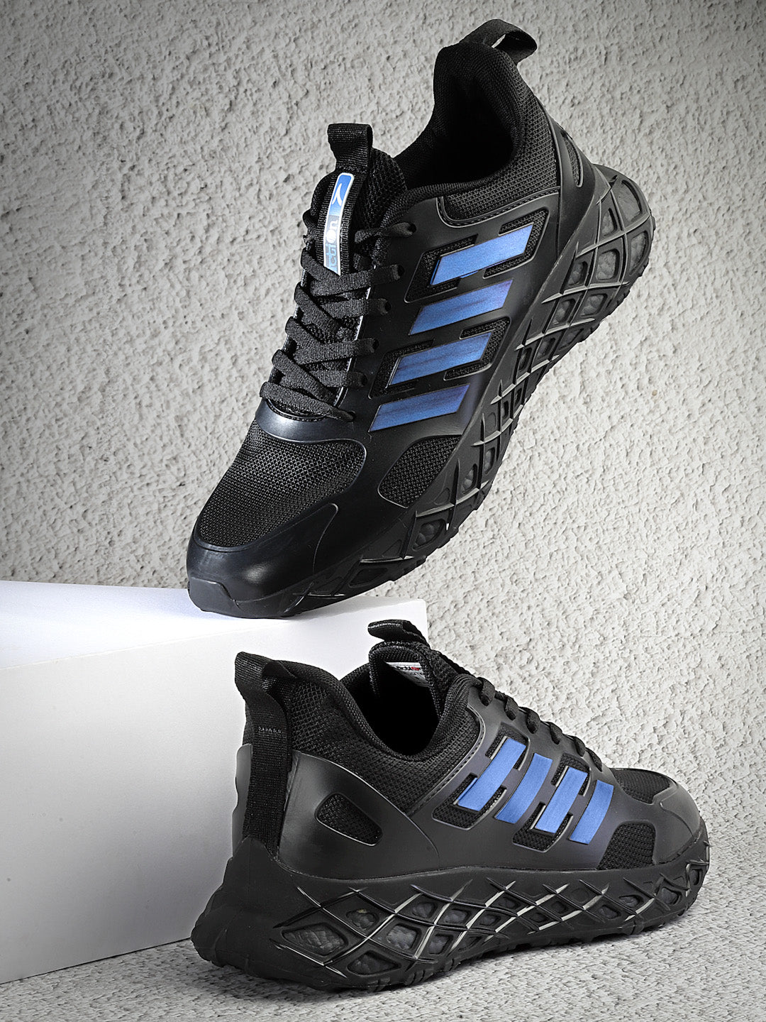 Action Athleo TURBO-1001 Men's Lace-Up Sports Running Shoes