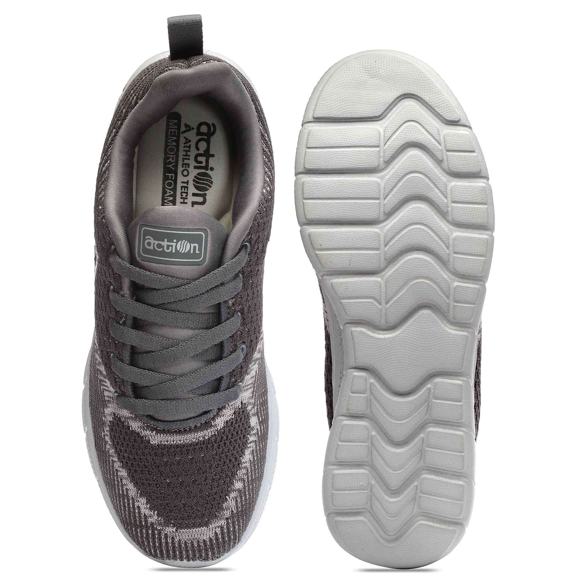 Action Athleo DZIRE-101 Women's Lace-Up Sports Running Shoes