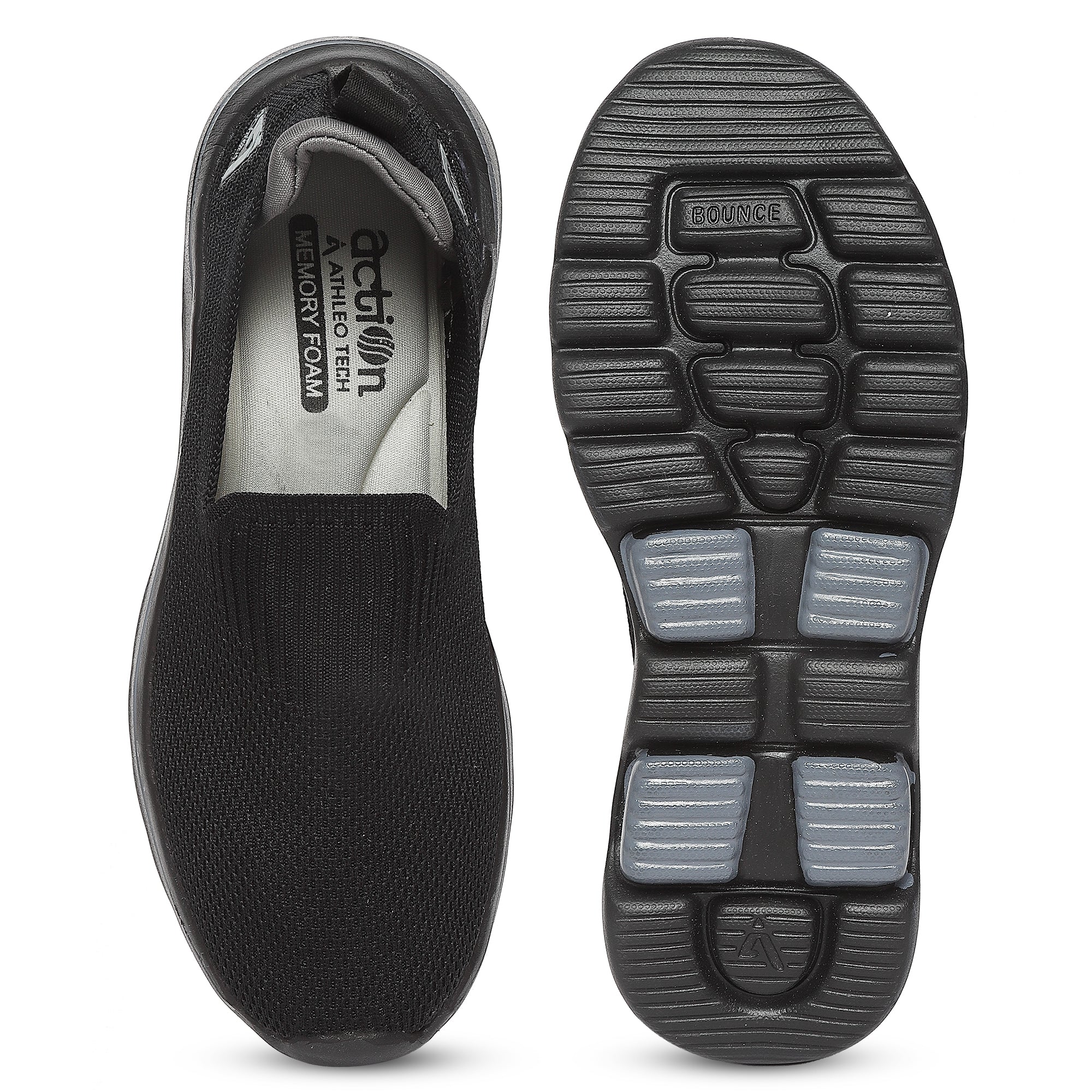 Action Athleo ATL-807 Women's Slip-On Sports Running Shoes