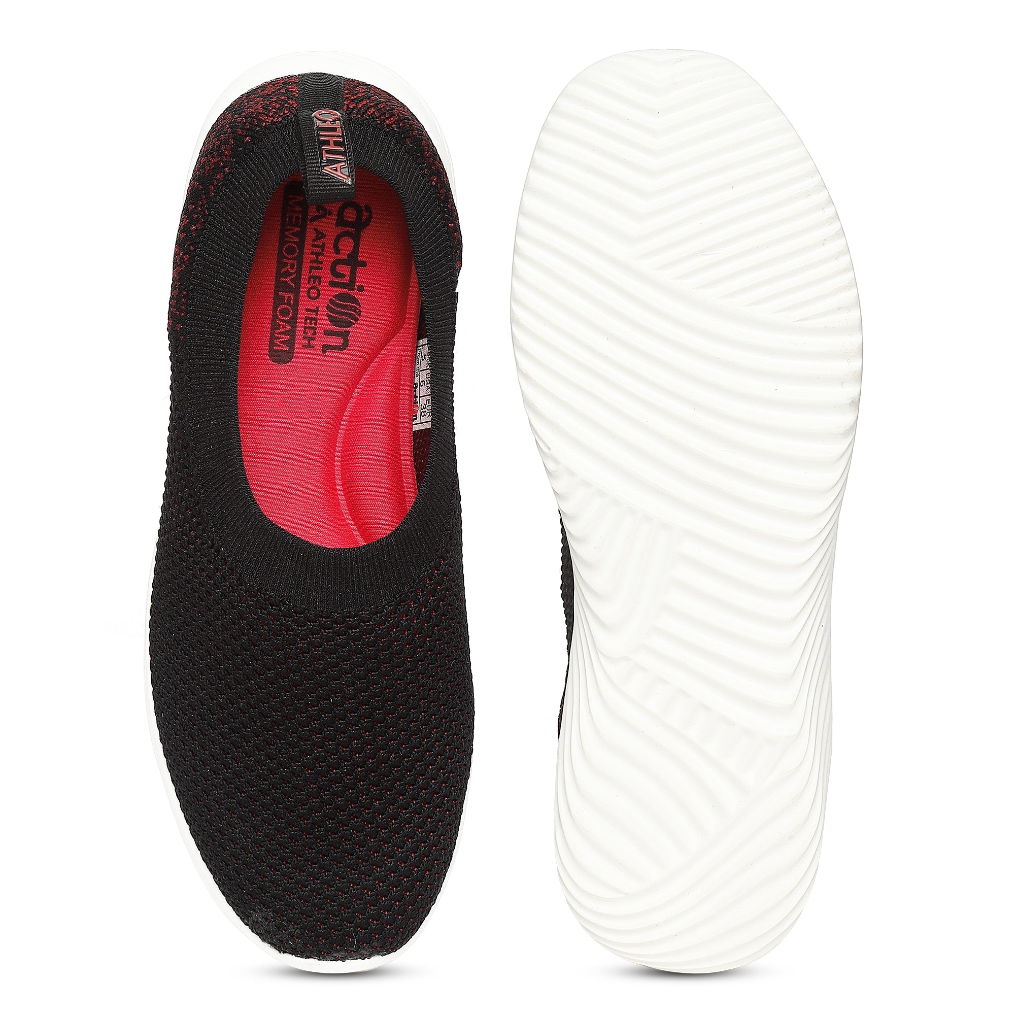 Action Athleo ATL-810 Women's Slip-On Sports Running Shoes