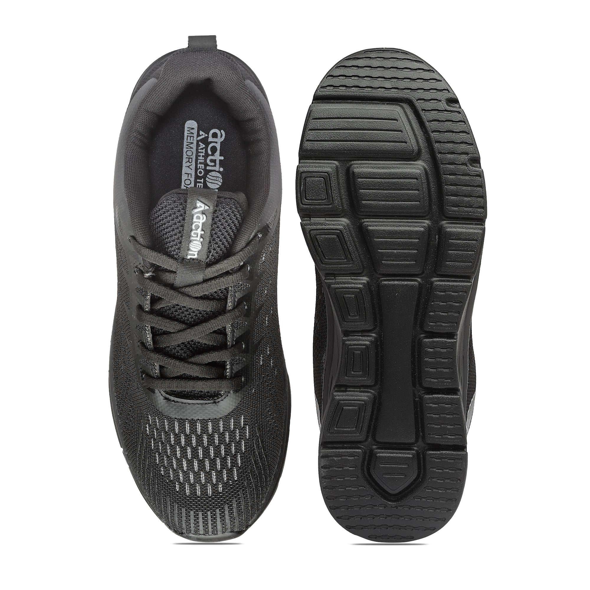 Action Athleo BULLET-102 Men's Lace-Up Sports Running Shoes