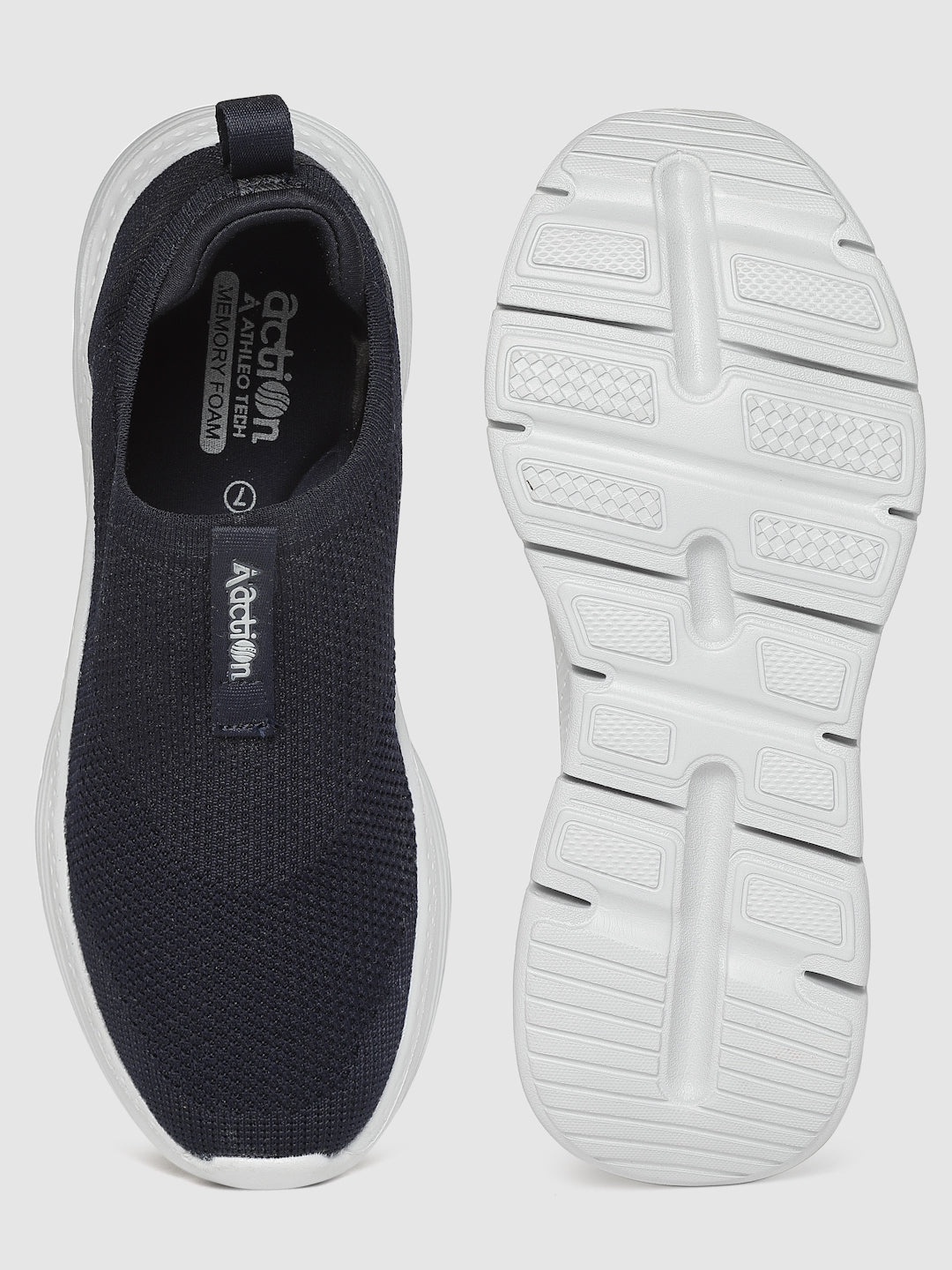 Action Athleo WALKER-113 Men's Slip-On Sports Walking Shoe