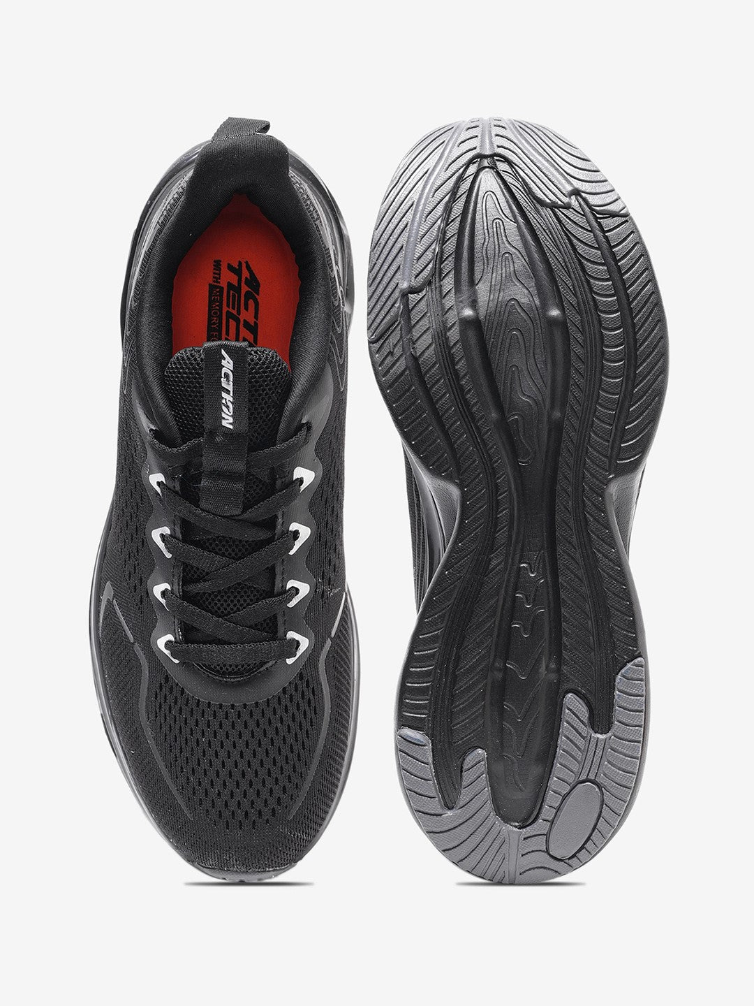 Action Athleo TURBO-1112 Men's Lace-Up Sports Running Shoes