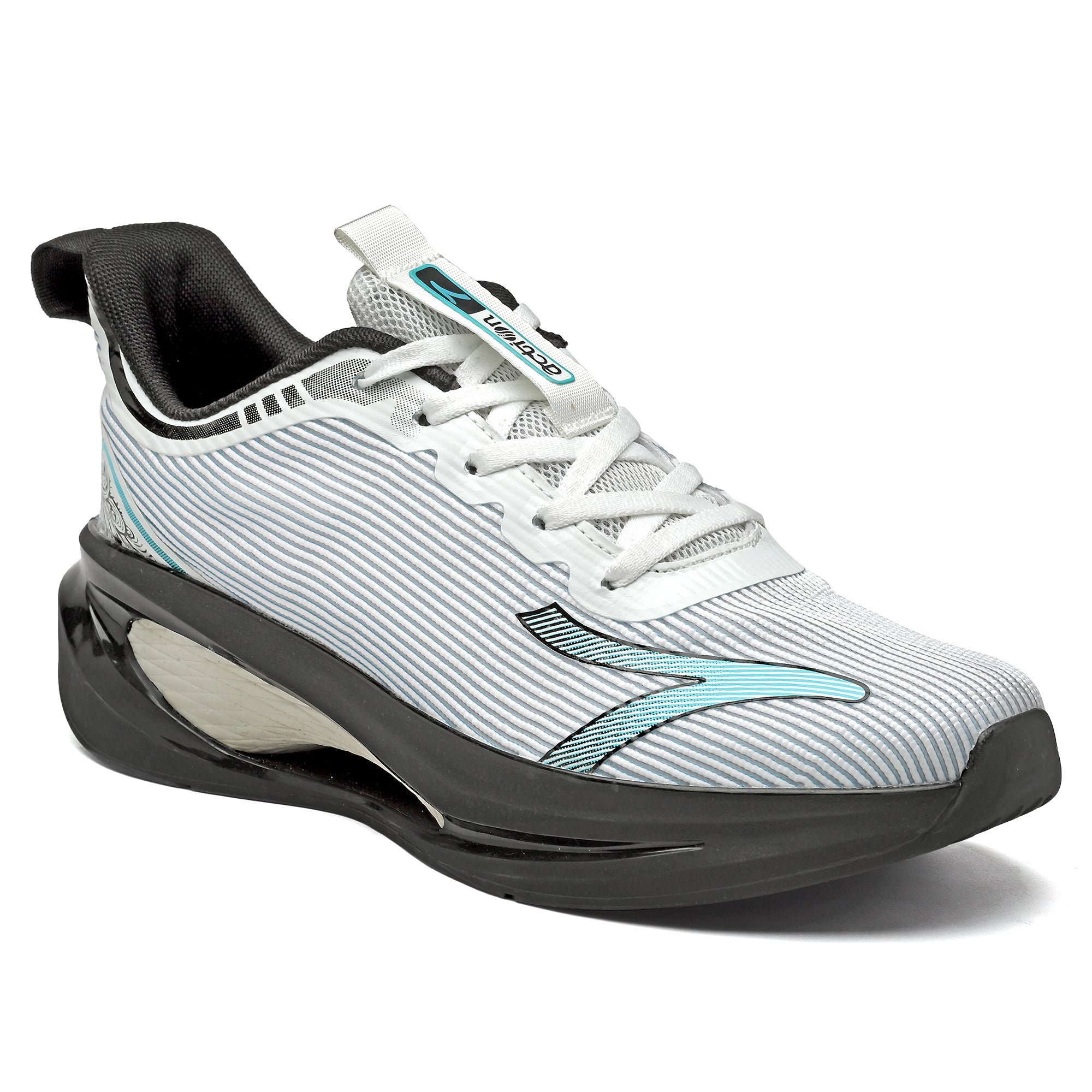 Action TURBO-422-BLACK Men Sports Shoes