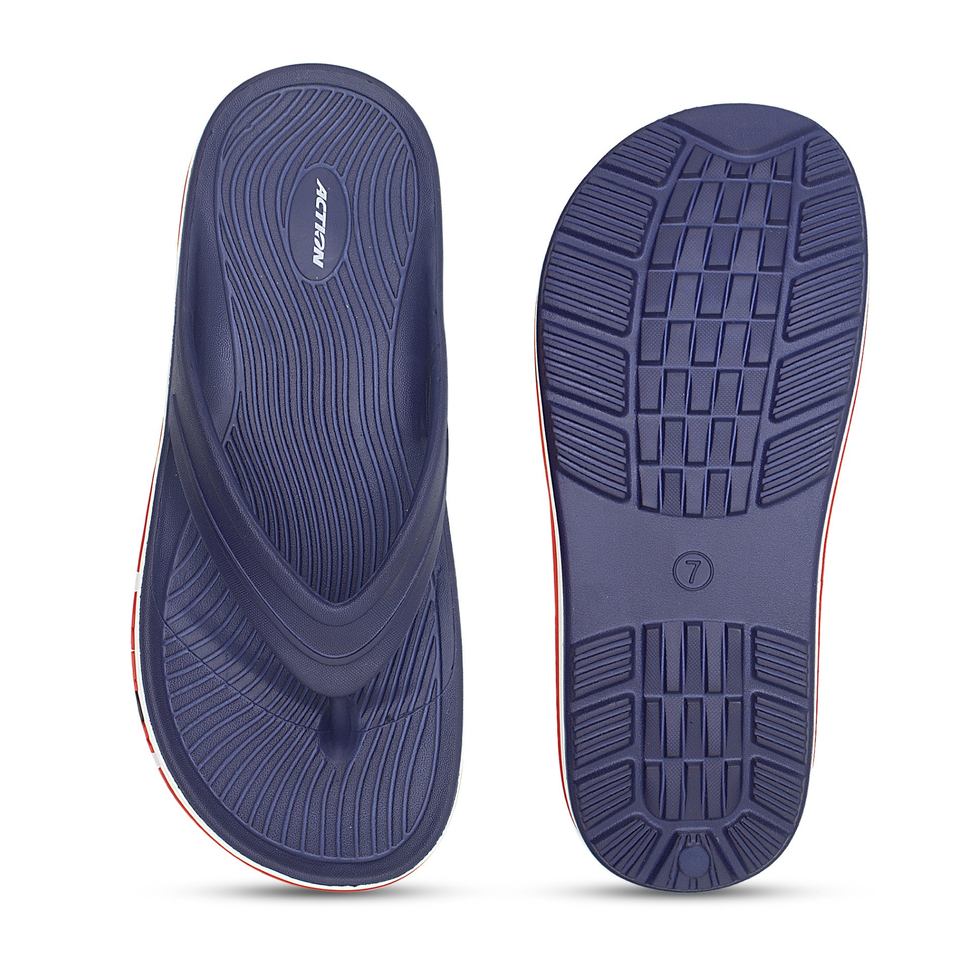 Action COOL-1002 Men's Slip-On Casual Flip Flop