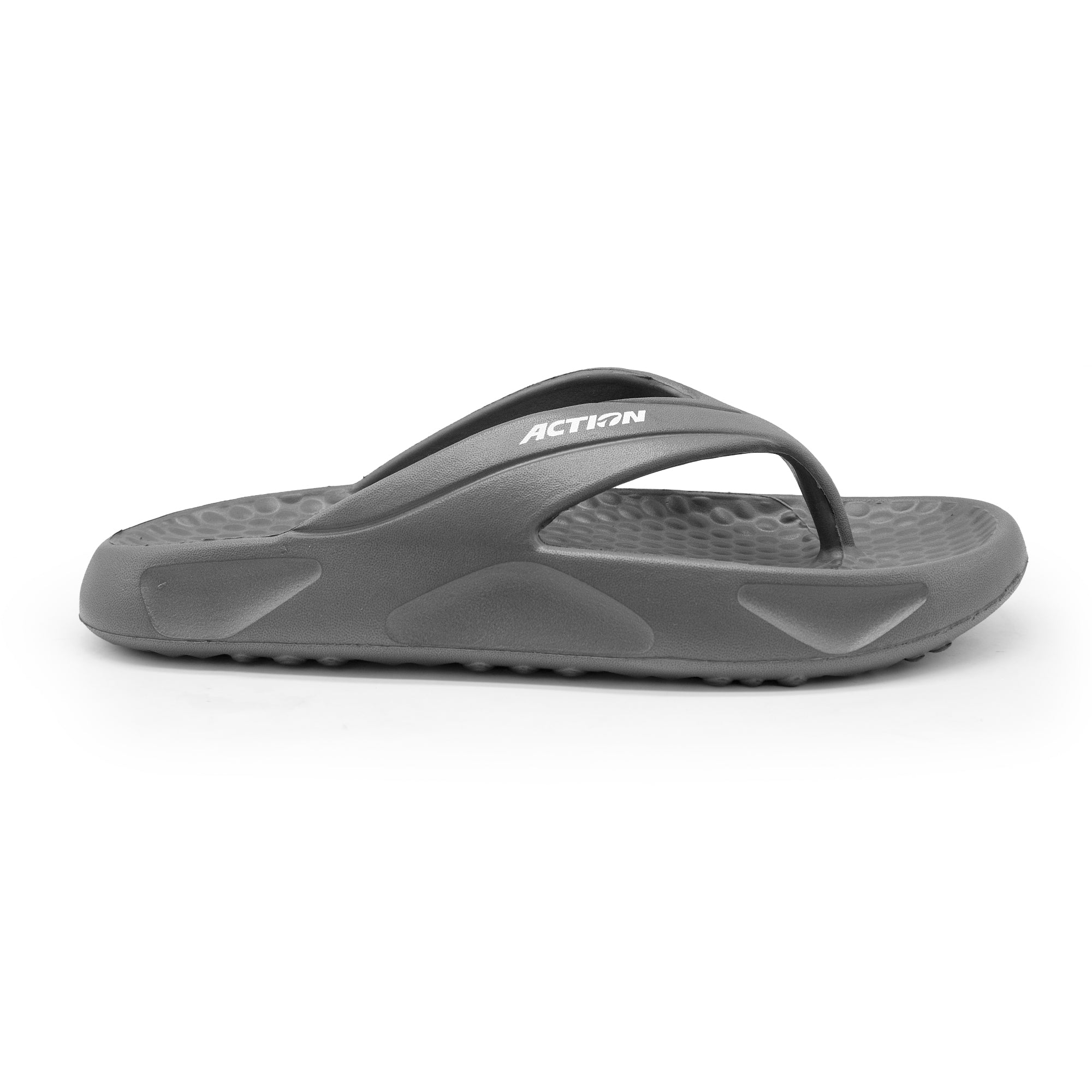 Action COOL-2002-BLACK Men Casual Flip Flops