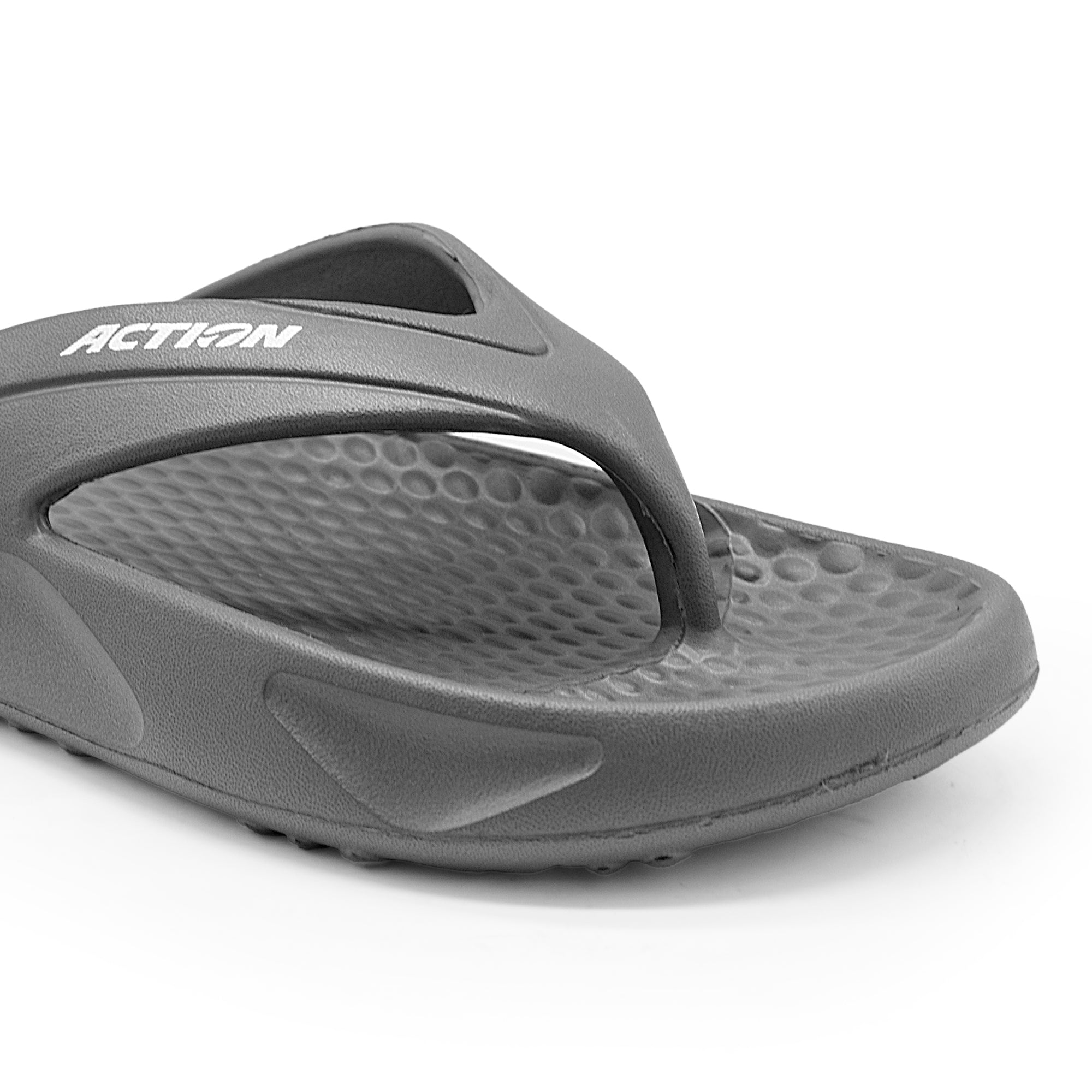 Action COOL-2002-BLACK Men Casual Flip Flops