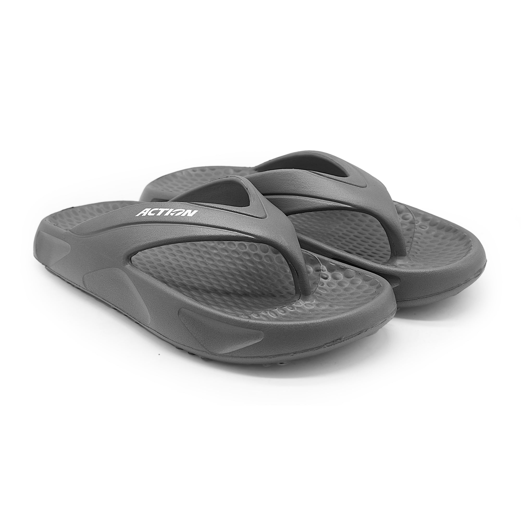Action COOL-2002-BLACK Men Casual Flip Flops