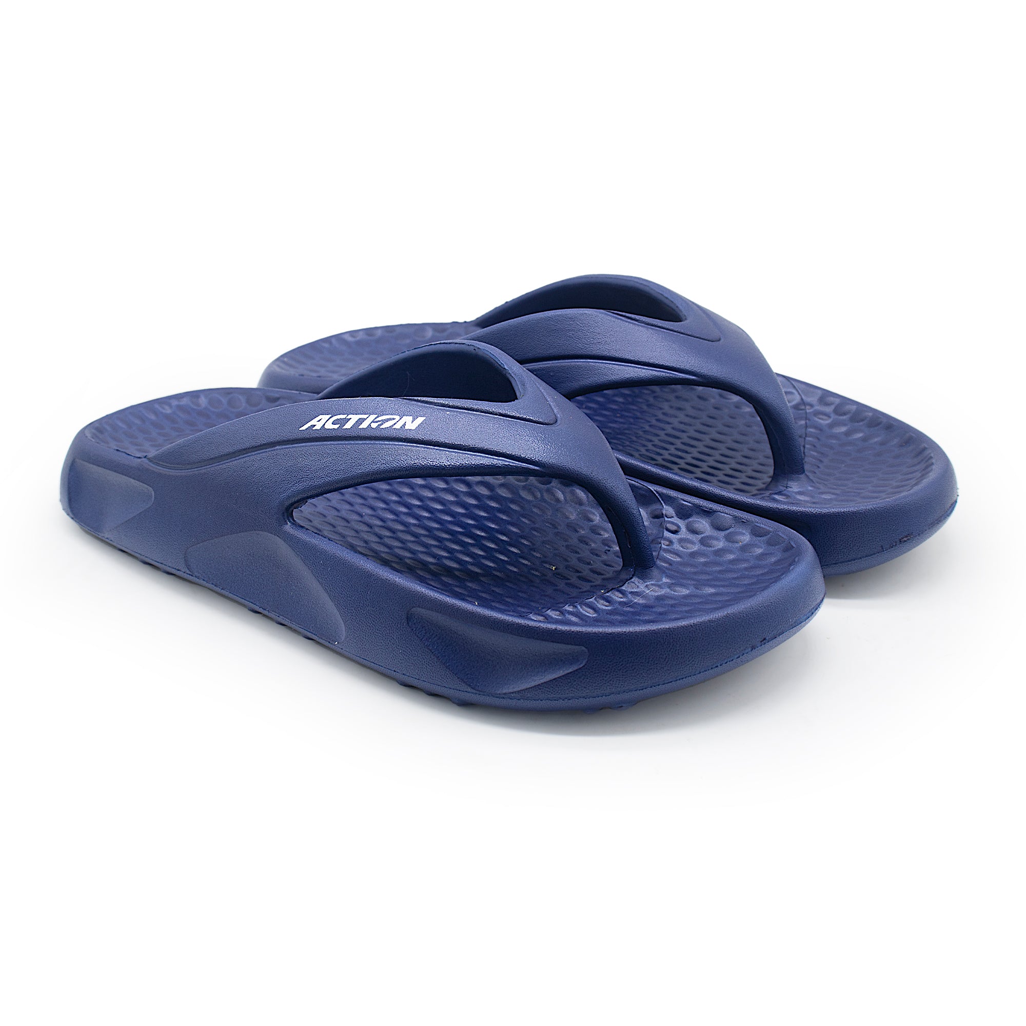 Action COOL-2002-BLACK Men Casual Flip Flops